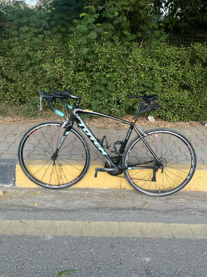 دراجه رود للبيع
شركة توتم المعدن كله المنيوم وزن خفيف نظافة الدراجه موضحه بل صوره نوع السستم كلارس حيث كله عدت البريكات الطوك سورا حجم الدراجه 53-54 وياله R500 الدراجه معمول الها ادامه وايرات وسيامه جدد اصلي 
سعر الدراجه 450 وبيها مجال بسيط حك جيه 
اي استفسار ثاني واتساب او ماسنجر 
***********
