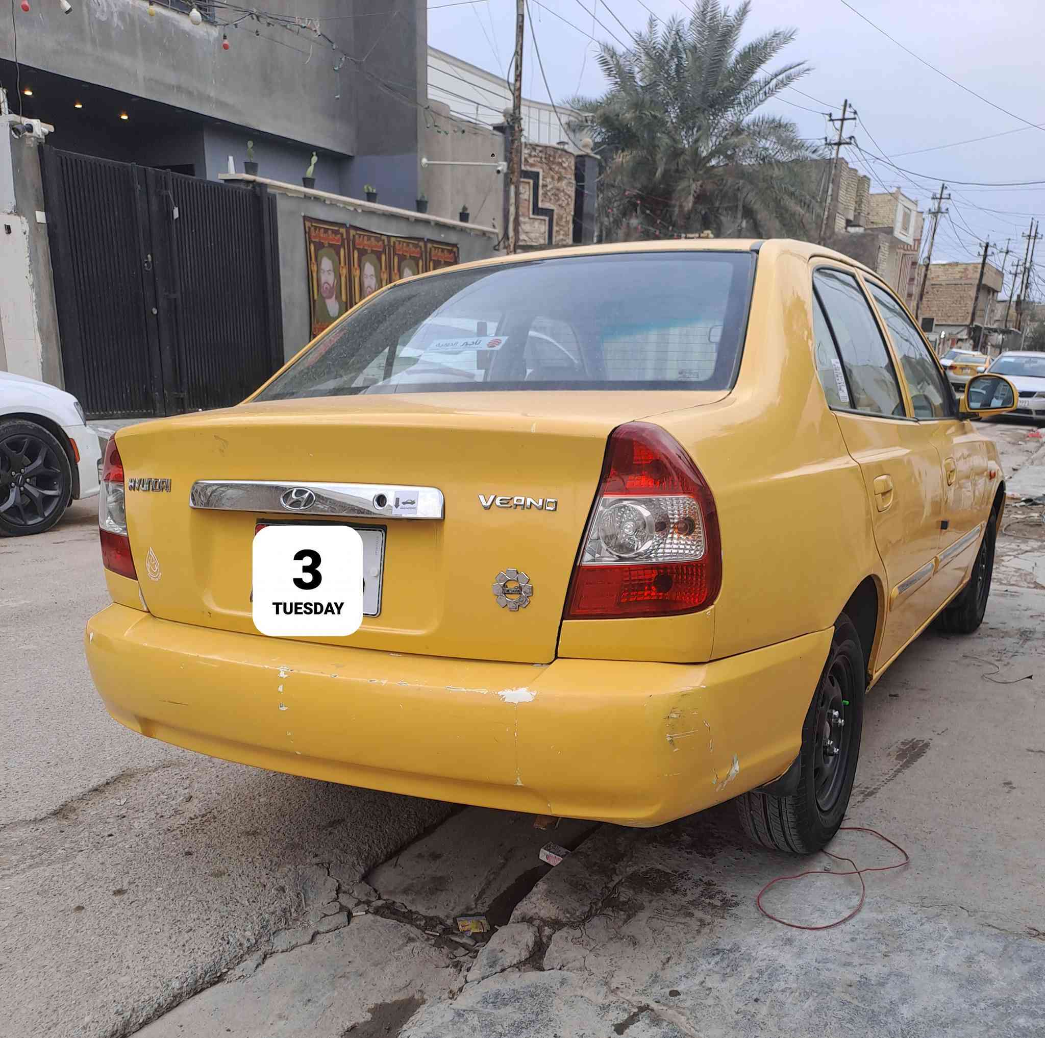 السلام عليكم فيرنه 14 باسمي بلاديه بدون حادث مكينه وكير جدد صدر كله جديد تخم تاير كمريسر تبريد جديد باتري وكلج جديد سياره جاهزه ع اخر حبايه كبل الشغل هزه جديده غرامه مصفره هيه مصفره سياره مامتعوبه واحلا من صور بغداد الامين  السعر ٧٣وبيه مجال قليل ***********  مامتواجد ع فيس
