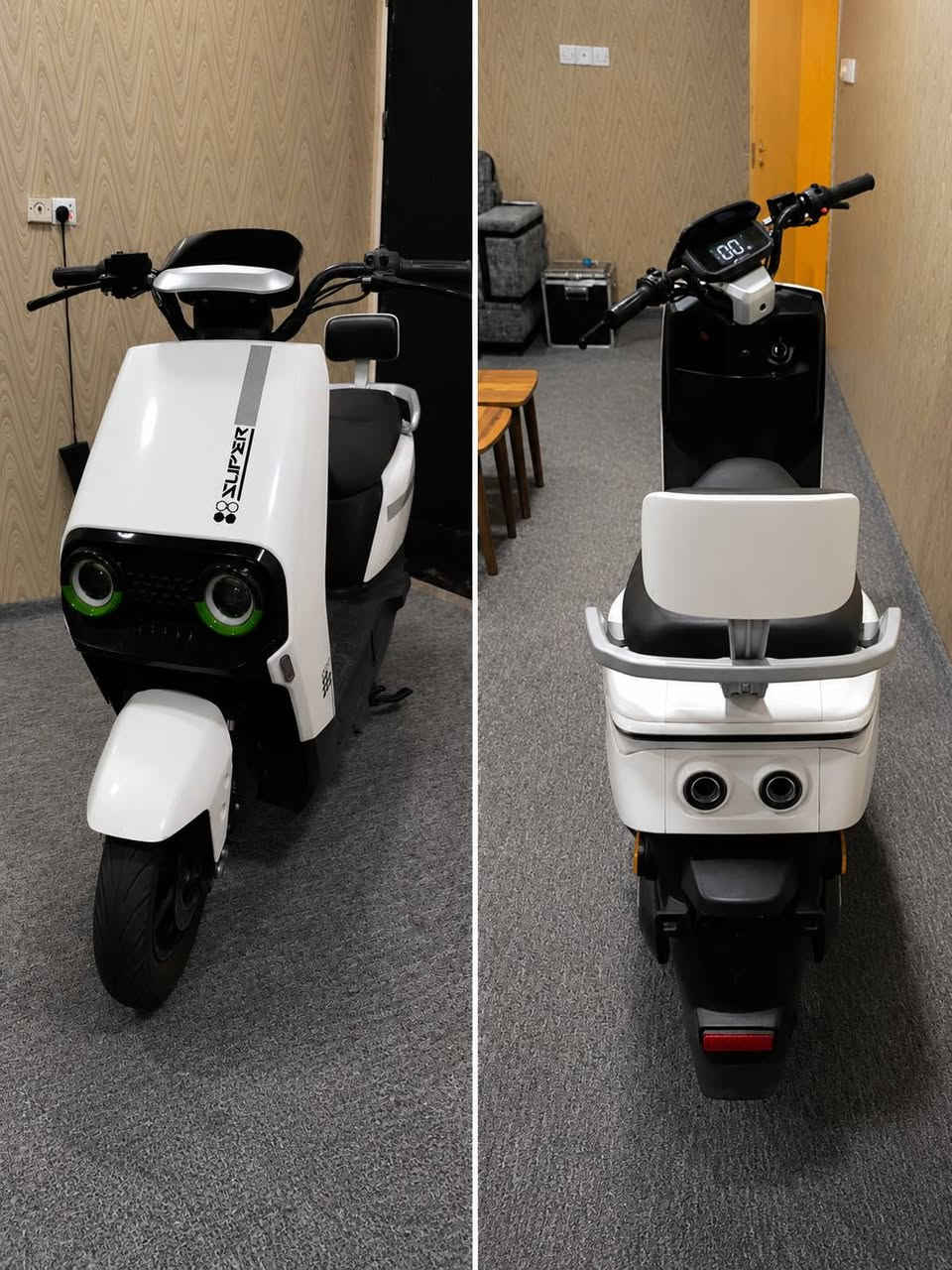 دراجه شحن ام عيون 2026 للبيع 🔥
المواصفات
5 بطاريات 32 امبير  🔥 
ملف 2000W واط
سرعة 99 نظام 3 SPEED
نظام حماية من السرقة
شاشة قراءة السرعة +الشحن
بريكات دهن
دبلات هيدروليك دسك امامي والخلفي بنز
جنطة واسعة جدا
نظام مثبت سرعة 🅿️
نظام الرجوع للخلف 🆁
شاحنة SUPER الاصلية
سويجات ثنين بصمات ثنين
السعر 825💯


**إذا كنت صاحب هذا الإعلان وتريد حذفه لأي سبب، رجاءا أرسل رسالة إلى الدعم الفني**