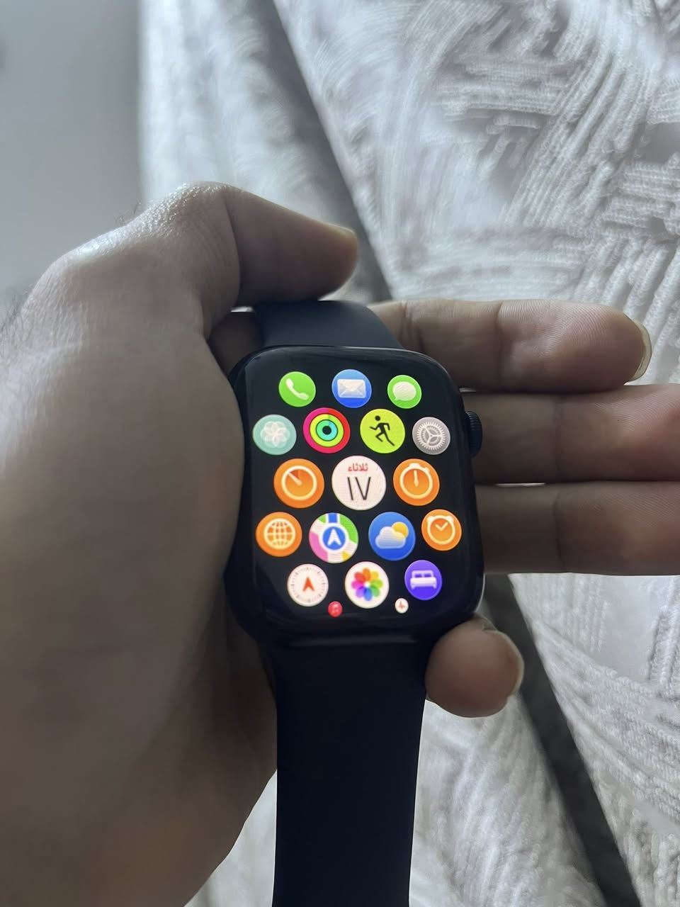 الجيل 9 
حجم 45 
بطارية 98
٣٢٥ الف


**إذا كنت صاحب هذا الإعلان وتريد حذفه لأي سبب، رجاءا أرسل رسالة إلى الدعم الفني**