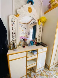 غرقه تسكام صاج عراقي لون  مميزابيض وتطعيم ذهبي صبغ حراري تفاصيل الغرف ...