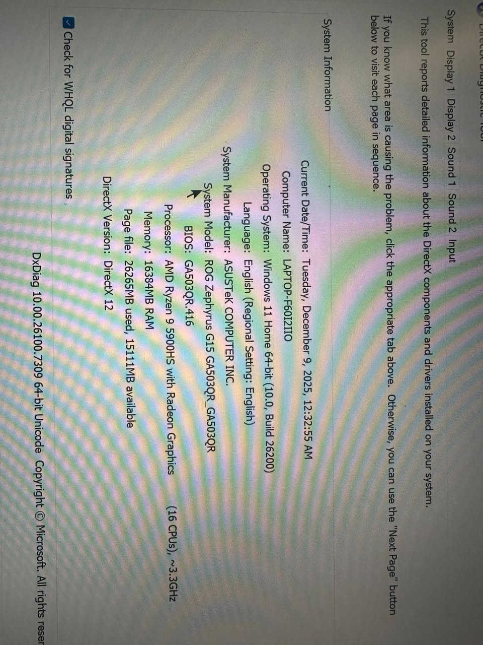 مكلف بالنشر 
لابتوب asus rog
ryzen 9 5900hs
rtx 3070
للتواصل واتساب 
+964 771 583 6888
المكان بغداد
اللابتوب نظيف 100% بغداد, العراق
