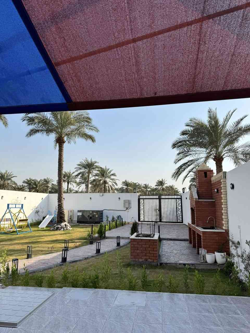 🌙✨ شاليه هلا وغلا يهنئكم بحلول عيد الفطر المبارك ✨🌙
ونعلن فتح حجوزات العيد من الآن لقضاء أجمل الأوقات مع العائلة والأصدقاء بأجواء هادئة ومميزة 🎆🏀

🏡 مميزات الشاليه:

■ غرفتين نوم مريحة + صالة واسعة
■ مطبخ متكامل + صحيات
■ مسبح للكبار 🏊‍♂️
■ مسبح خاص للأطفال 🏊‍♀️
■ ألعاب ترفيهية للصغار والكبار 🎢
■ حديقة واسعة وأجواء طبيعة 🌳
■ مكان شوي متكامل + أدوات للشواء 🍖🔥
■ جلسات خارجية جميلة ومريحة
■ كراج داخلي للسيارات 🚗
■ كهرباء متوفرة 24 ساعة ⚡
■ إنترنت مجاني مفتوح 📶

📌 شروط الحجز:

● يمنع التأجير المختلط للشباب والبنات
● يمنع إدخال الخمور ومكبرات صوت الموسيقى
● في حال كانت عائلة يتم التأكد من الهوية العائلية
● الإدارة غير مسؤولة عن أي حادث عرضي أو غرق
● يرجى المحافظة على نظافة المكان والممتلكات
● في حال عدم الالتزام بالشروط أعلاه يُلغى الحجز ولا يُسترجع المبلغ

⏰ أوقات الحجز:

🌞 الشفت الصباحي:
10:00 صباحاً — 8:00 مساءً

🌙 الشفت المسائي:
10:00 مساءً — 8:00 صباحاً

🌟 اليوم الكامل:
10:00 صباحاً — اليوم التالي 8:00 صباحاً

📞 للحجز والاستفسار:
***********
***********
📍 العنوان:
بغداد – الراشدية قرب الجزيرة السياحية

🎆 احجز الآن واستمتع بأجواء العيد في شاليه هلا وغلا
أماكن محدودة والحجز أسبقية �
