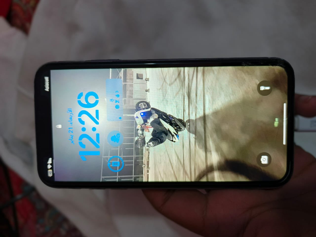 ايفون 11 عادي |
ذاكره 128
بطاريه 81
ما مفتوح ولا طاب تصليح
بي ثلمتين بسيطات بل شاشه والضهر ما مبينات ولا مأثرات علا شي
سعره 200 مكان بغداد الشعب
***********
