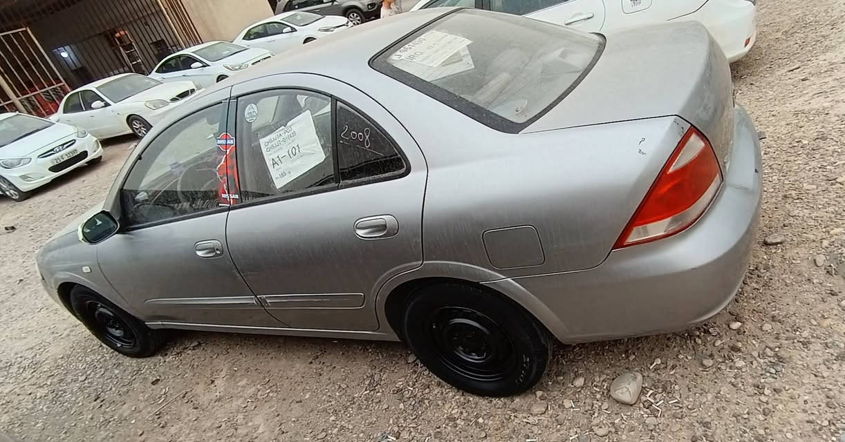 السلام عليكم
للبيع نيسان سني كوري📍 
موديل2008📍 
گير اوتماتيك شرط📍 
محرك1600 شرط لاصرف ولا تبخير📍 
صدر جديد 📍 
رقم نگليزي ب اسمي شرط التحويل📍 
بيها ملاحظات خفيفه +تعديل بارد📍 
مفوله1على1📍 
السعر110وبيها مجال📍 
ويرهم مراوس حسب القناعة
الرقم للاستفسار ***********📍 
رجائن الي مايعجبه المنشور يعبره 😏
