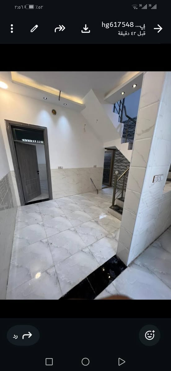 بيت ٥٠متر  كربلاء المقدسة حولي ابو مهدي المهندس منطقة الشبانات سعره ٣٢ وبي مجال لاستفسار أكثر الاتصال على الرقم ***********
