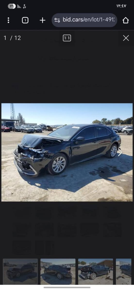 السلام عليكم كامري موديل 23Li وارد امريكي بيها 5قطع  بدون دواخل  مكينه 2.5
داخل جلد مشمشي
رقم فحص مؤقت 
رادار امامي  كير ومحرك كفاله من كلشيء
ماشيه 40km 
السعر 155وبيها مجال للإستفسار ***********مكلف بلنشر
