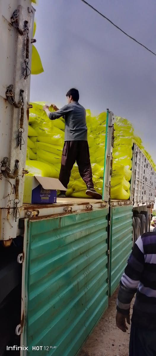 يوجد لدينا سماد يوريا العراقي صناعه الحمدانيه .علوه بغديدا ***********
