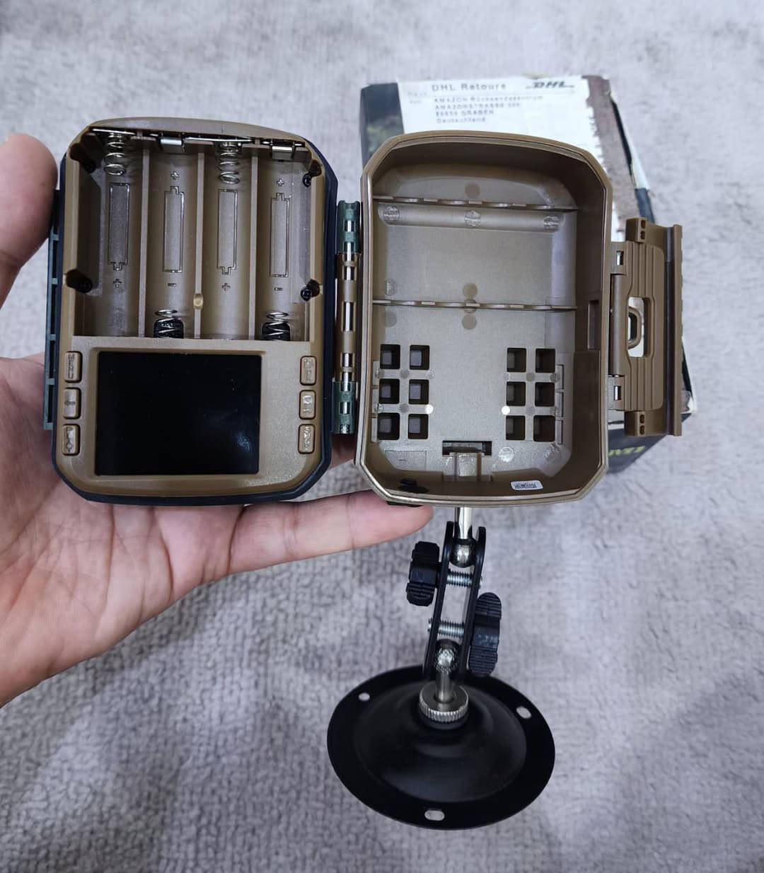 كاميرا غابات ام الشاشه / جديد
سعر 10 فقط


**إذا كنت صاحب هذا الإعلان وتريد حذفه لأي سبب، رجاءا أرسل رسالة إلى الدعم الفني**