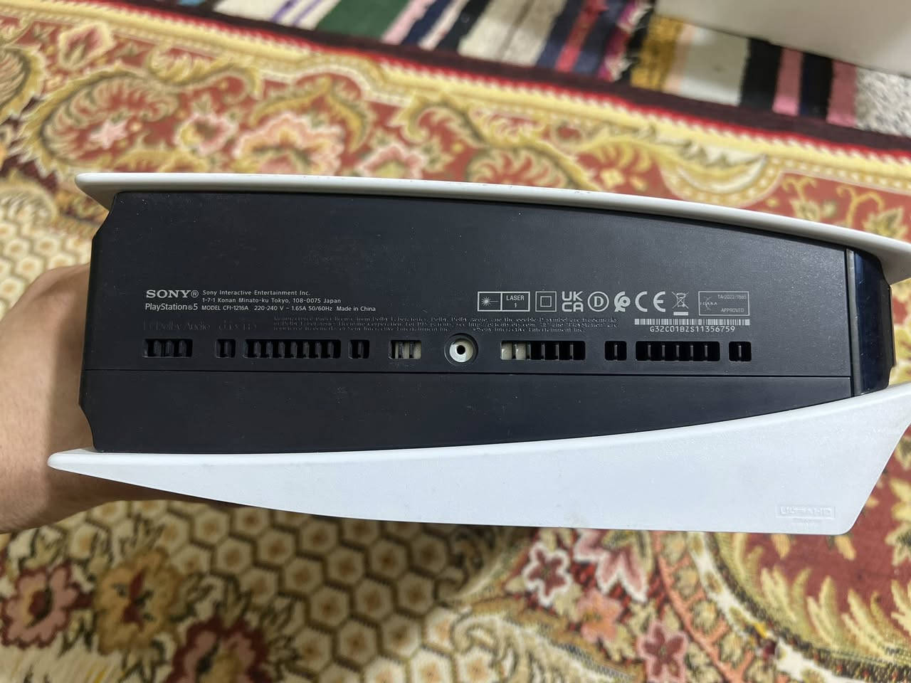 السلام عليكم
بلي 5 فات للبيع اوربي ريجن 2 ذاكره 1 تيرا 
الجهاز نظيف حيل وما مفتوح و غراظه كلهن كاملات 
بدون اي نقص 
السعر 550 وبيه مجال المكان الحله مركز المدينه 
***********
