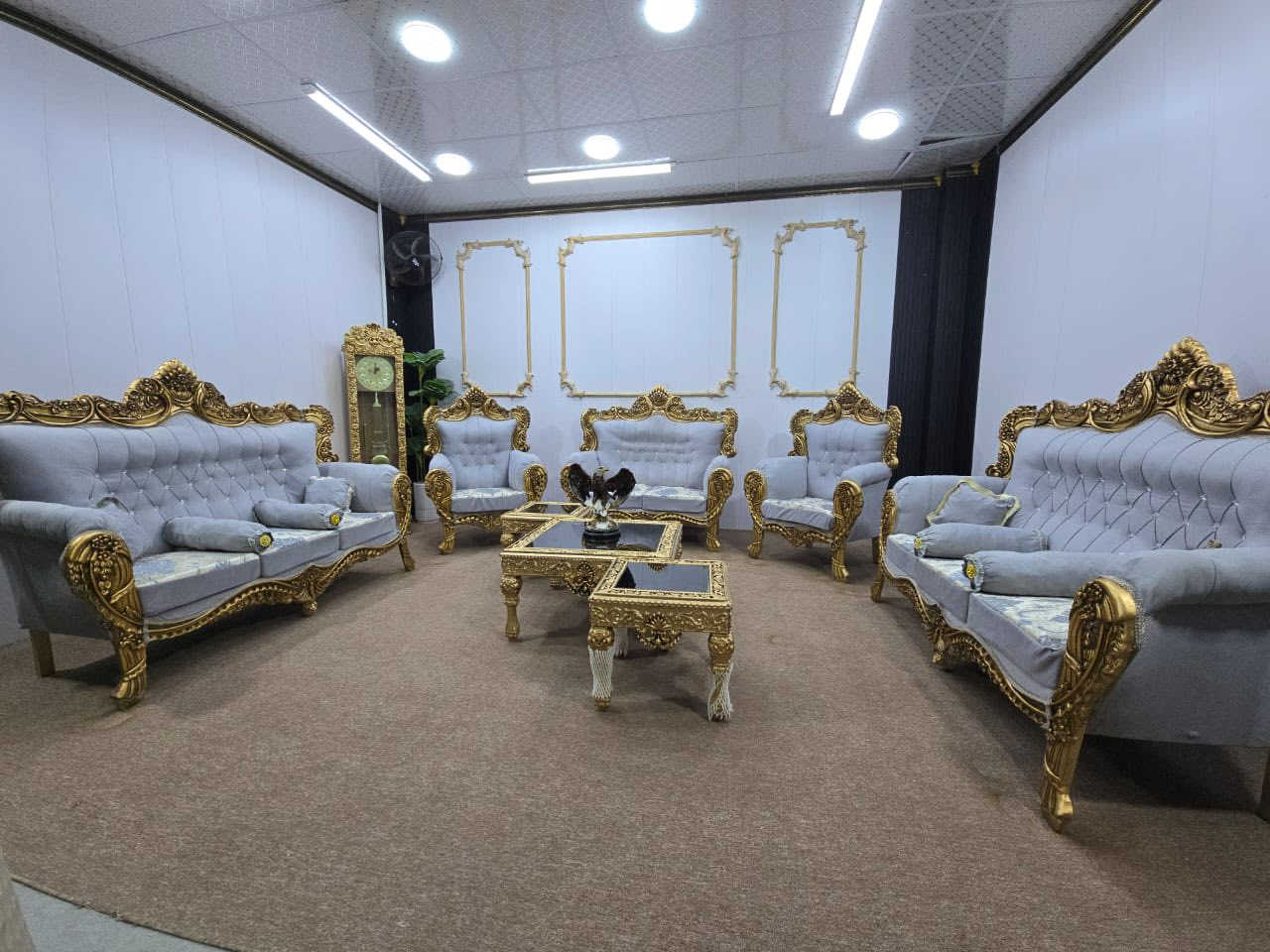 👑الملكي 👑نقد وصار اقساط بدون تحميل
✍🏻  
#القسط_الشهري_143_الف_فقط 
صفحتنا ع توك توك غرف نوم وأثاث زورنا ومتع عيونك😁🇮🇶

https://www.tiktok.com/@mohammadalaubaidi?_r=1&_t=ZS-93kHwvrYX5w

🧤يتوفر تخم ملكي فاخر مع كوشات وطبلات☺️
🧤 خشب. الجوز 🥥
🧤10 مقاعد
 استفسار اكثر زياره موقعنا الكائن 
رمادي تاميم قادسيه اولى قرب محطه الكهرباء
وقرب جامع معاذ بن جبل 
وراح أنزلك لوكيشن (موقع) https://maps.google.com/?q=33.411018,43.274105

او الاتصال☎️
***********
***********
