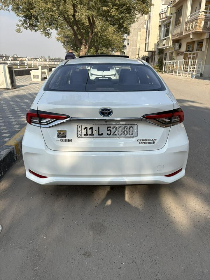للبيع
كورلا ٢٠٢٤ هايبرد صيني
ماشيه ٢٧ الف كيلو
السياره مكفوله كفاله عامه من الصبغ والبارد 
مواصفات: فتحه. شاشه. ابل كار بلي. كامره خلفيه. بصمة تشغيل. بصمة ابواب   رادار امامي   بعد بيها هواي مواصفات 
السعر ١٥٦ ورقه بيها مجال بسيط 
للاستفسار ***********
