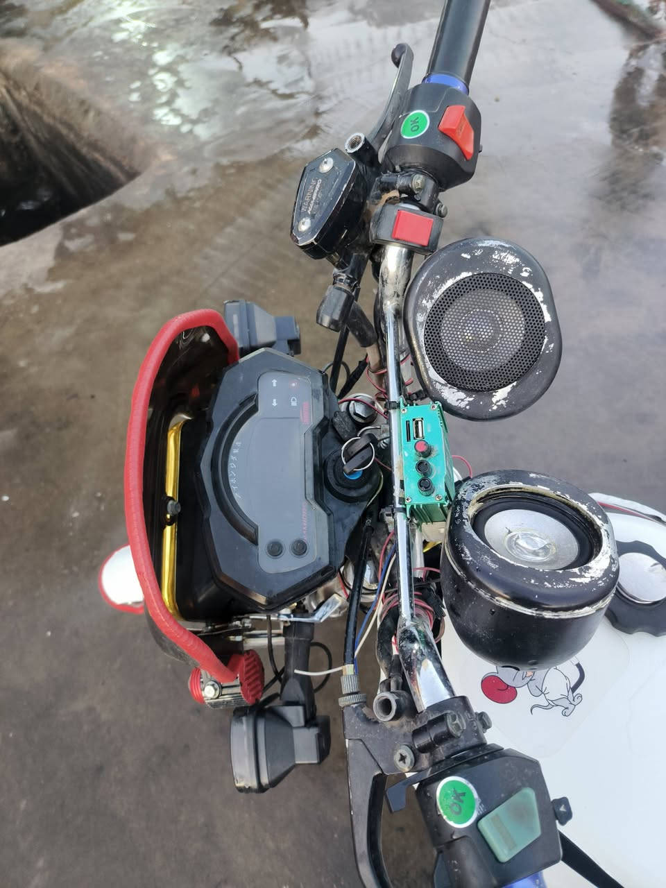 دراجه نامه برو محسن باب اول 2024 للبيع السعر خاص دراجه كامله فول ***********
