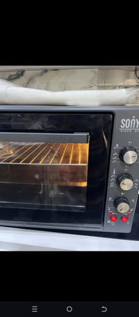 اوفن حجم كبير كلش نضيف ب100 بي مجال  07735150321