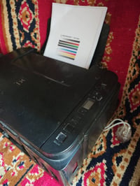 طابعة كانون باب اول اصلية طبع عالي الدقة بمعنى الكلمة عملية و نظيفة مك...