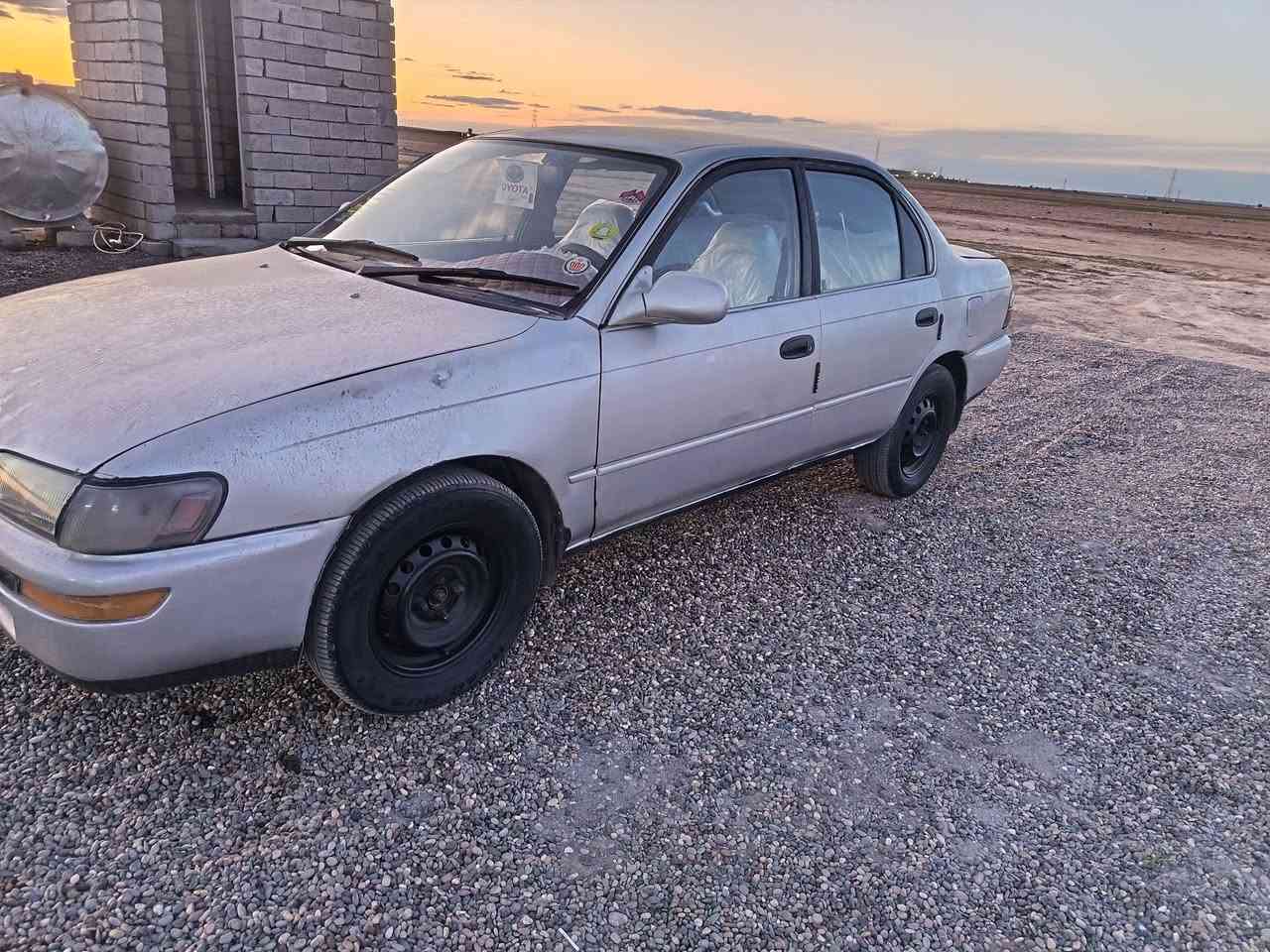 كورلا 1994 سنويه 2027شرط التحويل /مكان الشرقاط 
محرك گير شرط صبغ حزام اثر تقحيل بدون دواخل
السعر 48 وبيها مجال قليل/ ***********
