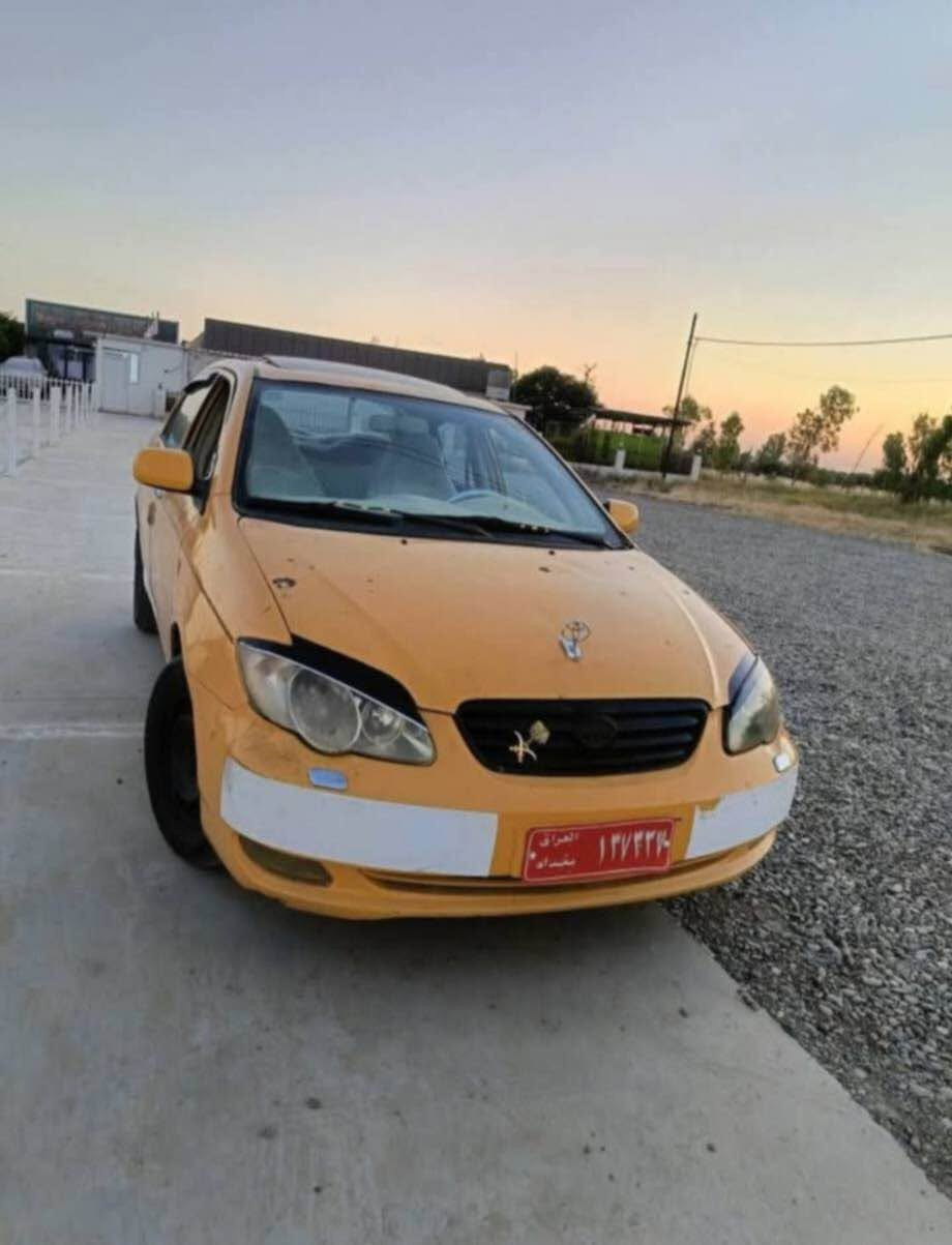 BYD
مۆدیل 2011
چوار جام کارەبا
شاشە ئایپات
قفل مەرکەزیی
سەقف سلاید
بۆیاخ نەکراوە بۆیاخی بیلادیە 
گێر ومەکینەیی لانسەرە 
سەنەویی ئەوەلیات و حاسیبە بەشەرت
ناونیشان چەمچەماڵ
نرخی 25 گەڵاو معامەلەکی برایانە

BYD  
موديل 2011 – رقم بغداد
سيارة عملية واقتصادية، مناسبة للاستخدام اليومي أو التكسي.
المواصفات:
• الموديل: BYD F3 2011 • اللون: أصفر مع لمسات بيضاء • المواصفات: فتحة سقف، حماية مطر للشبابيك، غلاف مقاعد، داخلية نظيفة • الحالة: مستعملة، السيارة شغالة. يوجد بعض آثار الاستخدام على البنيد والدعامية الأمامية كما موضح بالصور 
 المكان: کمجمال• الرقم: بغداد 
سيارة معروفة بقلة صرف البانزين وتوفر قطع الغيار. المعاينة متاحة. 
عنوان جمجمال
السعر: [25] شمشمل, السليمانية


**إذا كنت صاحب هذا الإعلان وتريد حذفه لأي سبب، رجاءا أرسل رسالة إلى الدعم الفني**
