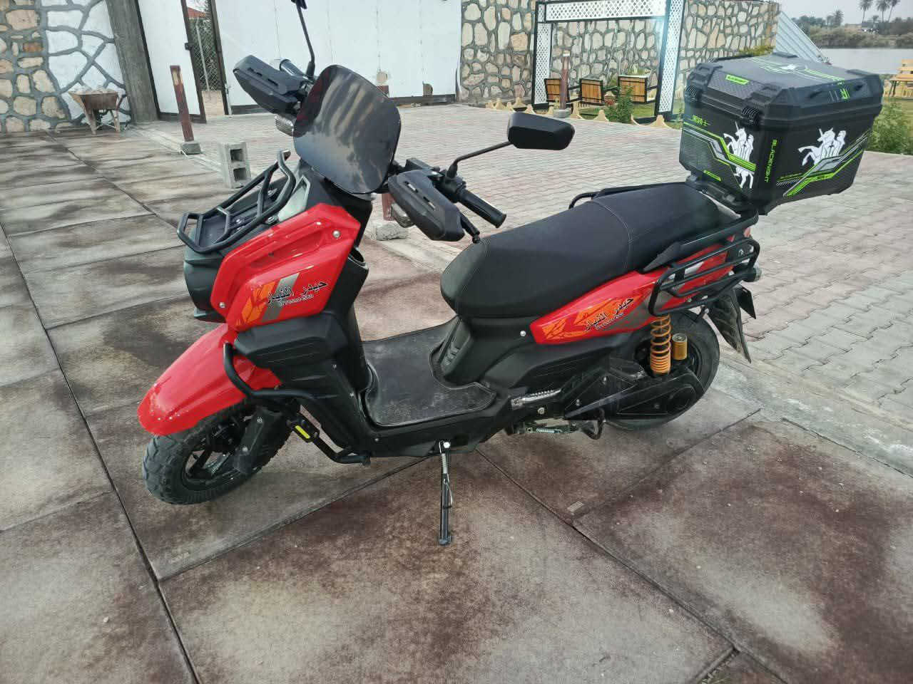 سلام عليكم مكلف بلنشر موطور شحن استخدام شهر موديل 26 بطاريات جدد السعر (900) وبي مجال مكان فلوجه رقم صاحبه‏‪***********‬‏
