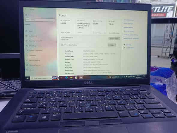 لابتوب ماركه Dell نوع سليم 175الف
ذاكرته250 غيغا ssd رامات8 معالج اي فايف جيل سادس 
نظيف فقط بطارية تعبانه يرهم دراسة و استخدام و العاب خفيفة سعرة 175 بي مجال بسيط ديالى بعقوبة فلكه العنافصة  ***********
