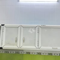 كاونتر مستخدم نظيف اخو الجديد  المنيوم سطح الكاونتر مرمر صناعي  سنك حو...