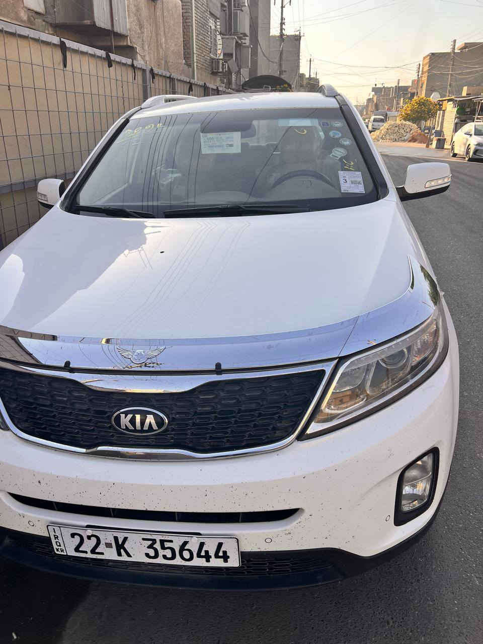 السلام عليكم سورنتو ٢٠١٥ خليجي 
٦سلندر ٧راكب ٣قطع تبريد 
فول عده البانورما رقم سليمانيه بسمي 
تريد تحويل أو وكاله 
مكفوله بس شبر صبغ جاملغ الخلفي 
عنوان بغداد حي العامل السعر ١٩٥وبيها مجال بسيط 
***********
