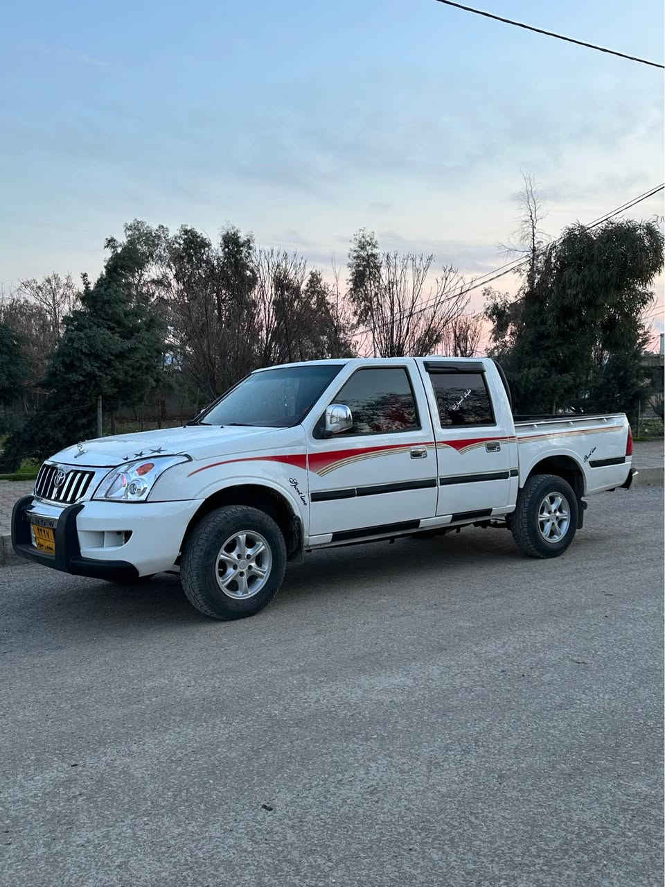 پیکاب گۆنا بۆفرۆشتن مۆدیل 2007 مەکینە بەخ 
گیئرو مەکینەو ئەکسلو شانسی بەشەرت 
موسو براوەو وەرگەراو بەشەرت  چوار بەرەدەرگای. خاوینە گەرمیو فلچەو لایتی مەزبوتە قوفل مەرکەزی جام کارەبای کامل کارەبای  بەشەرتە  نرخ ٣٥گەلاو محامەلە ناونیشان حاجیاوا ژم *********** رانية, السليمانية
