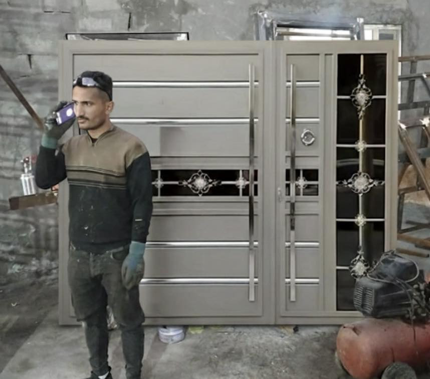 اللهم لك الحمد حتى ترضى
معمل حداده الهدى 

باب شباك متر 45الف حديد 2ملم 

باب قاصه متر 250الف كامله 

باب بديل الخشب متر 75الف كامله 

شباك بديل الخشب متر 60الف 

باب شارع قاصه 1500كامله 

باب شارع بديل الخشب كامله 900

محجر درج اي نقشه متر 50الف كامل

كيسبان متر 35الف كامل 

سندويج بنل كرفانات غرف سندويج 

تغليف المناور تغليف البيبان 

وين مكانك نجيك حله مركز 

***********
