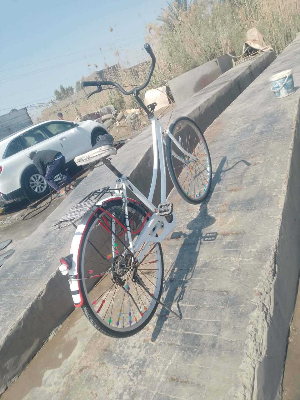 سلام عليكم بايسكل البيع موديل 14حجم26 سعر 65 قفل المكان الطيفيه الستفسار تصال علئ هاذه رقم *********** 🥰
