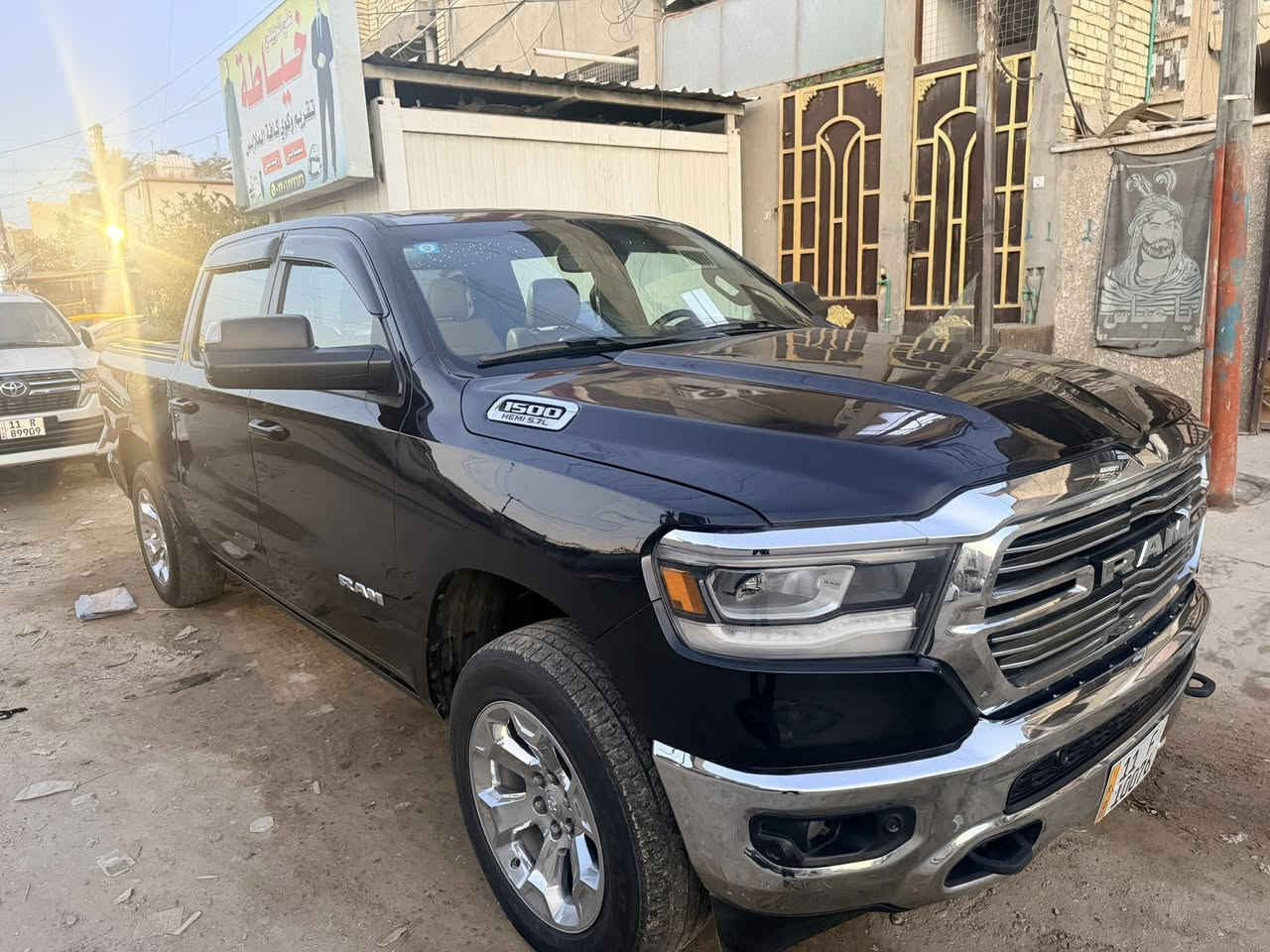 إسلام عليكم
دوج رام  مديل 2022

مواصفات بك هورن  
سياره وارد أمريكي 
ضرر جاملغ  وبنيد ولقماره محولبه بس مابين 
  مكينه 8v هيمي مسويله برمجه بانزين عادي   
  شاديهله نجوم روز رايز 
دواخل جلد 
كشنات تدفه 
تأيرات نص عمر  

مكان سياره بغداد    

سعر 265. وبيه مجال ***********
