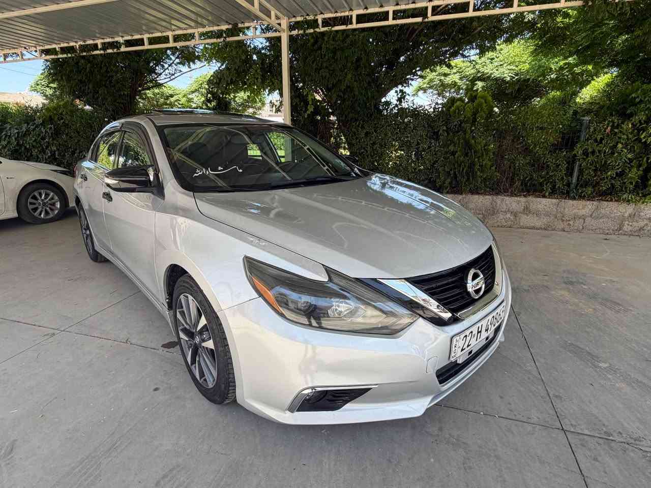 Nissan Altima 2016 SL
فول مواصفات
(سڵاید، بەصمە، کوشنی سەکن و سەیاق کارەبا و هیتەر، دوو دەرگا بەصمە، تەبرید مەرکەزی، کوشن جڵد، تەبرید لەمس، سوکان هیتەر، ڕاداری لاتەنیشتەکان،٩ مکەبەرە بۆس، تراکشن کۆنتڕۆڵ،…)
گیڕ و مەکینە تەبرید و دار و بەردی بەشەرت
2 پارچەی بۆیاغه
سەنەوی و ژینگەی نوێیە تاوەکومانگی 6/2028
رقم الشاصي: 1N4AL3AP2GC137416
ژ.م:*********** أربيل, العراق
