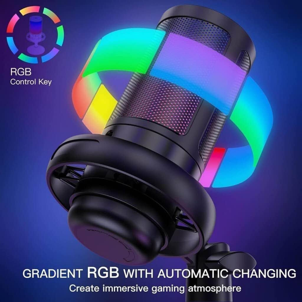 USB Touch-Mute Button RGB Microphone for Recording and Streaming on PC and Mac أربيل, العراق


**إذا كنت صاحب هذا الإعلان وتريد حذفه لأي سبب، رجاءا أرسل رسالة إلى الدعم الفني**