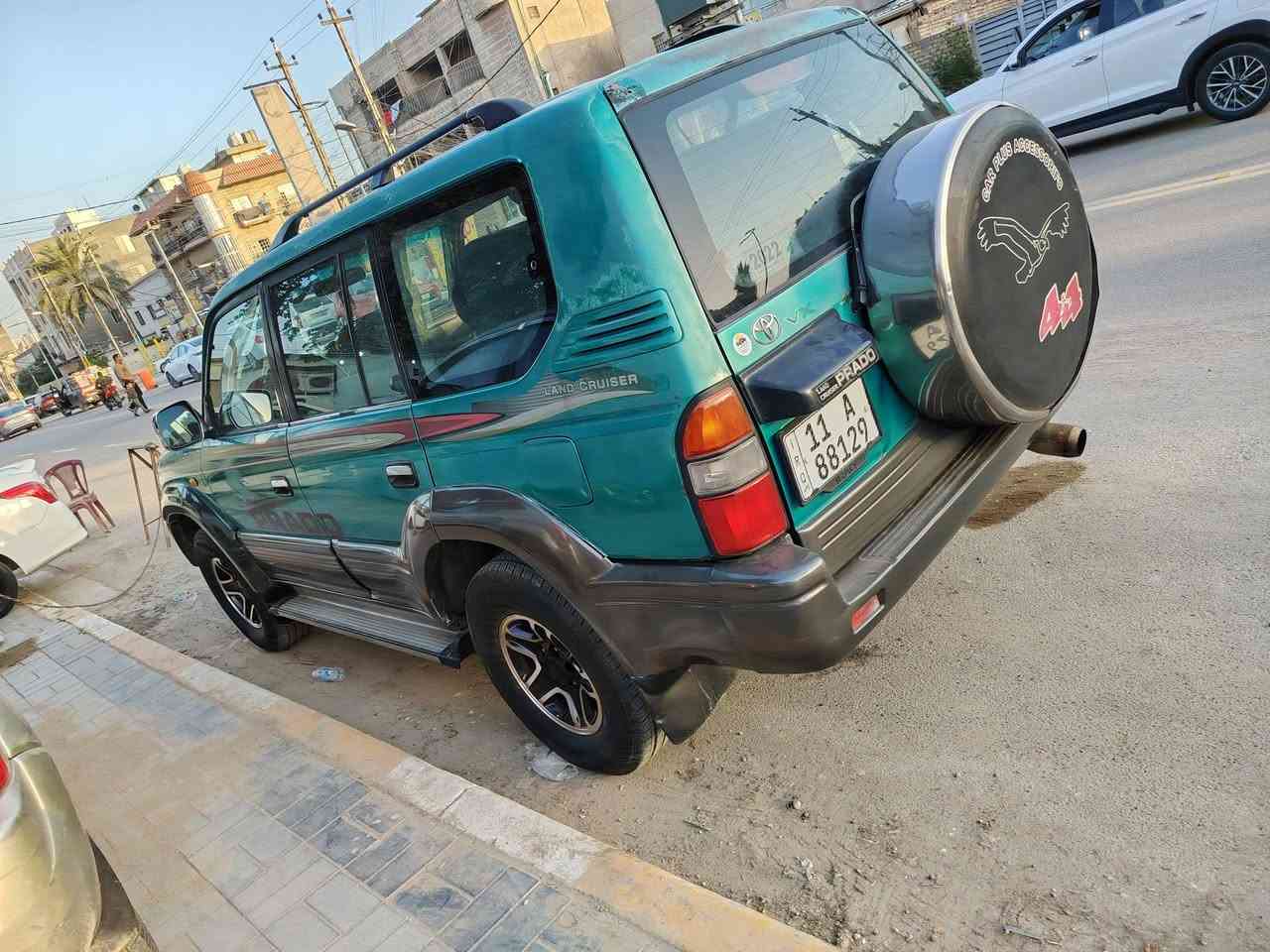 أبرادو موديل 97 محرك 6سلند وكير اوتو وتبريد بحاله جيد جدا السعر 85 مكان بغداد ***********تبريج ثلاثه قطع
