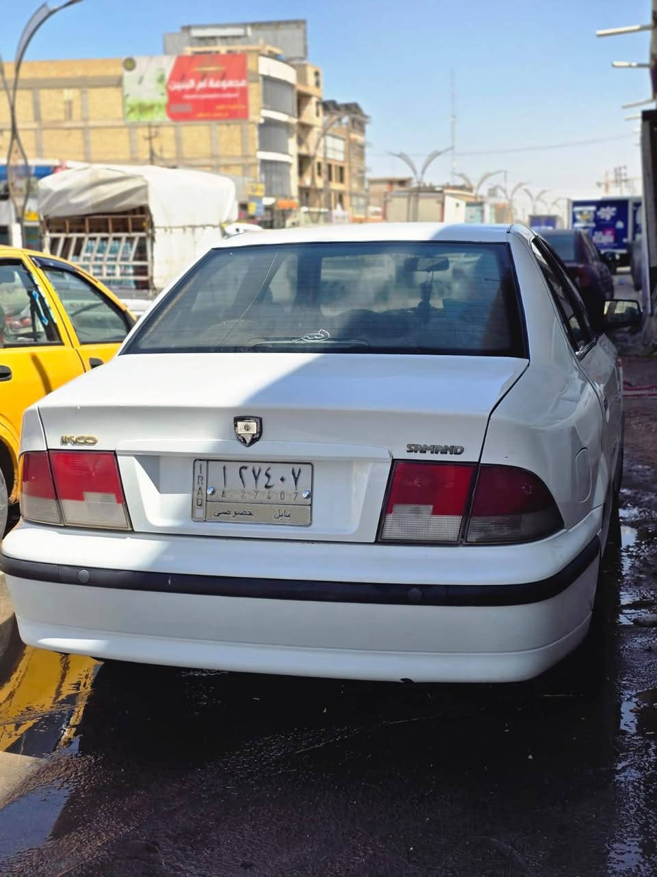سمند 2012 رقم بابل تحويل مباشر سنويه بعدها
مكفوله تبريد شغال تخم تأير جديد سيارة جاهزة كير محرك مكفولات عارضها 45 وليها مجال
موبايل ***********
 عنواني كربلاء /حي العامل
