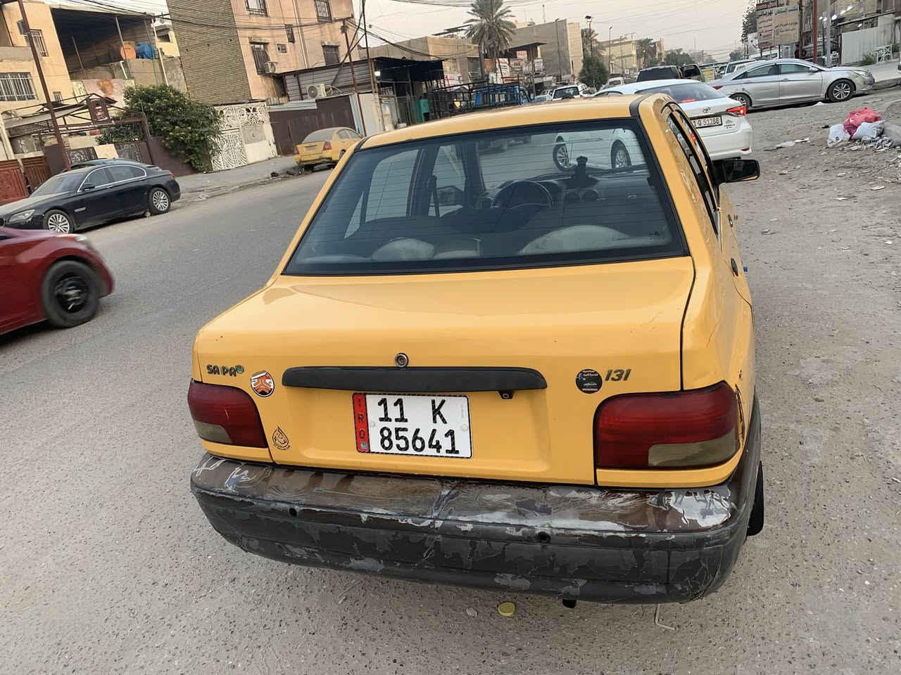 سايبا 18 لبيع مكاني شارع فلسطين شواصي مكفوله ما بيها لا ضربه ولا صبغ  تبريد شغالل جديد فقط مكينه بيها تنقيص لا تبخير من القطره ولا القبغ  دواخلها حلوه شاشه اندرويد شادلها ب48 وبيها مجال ***********
