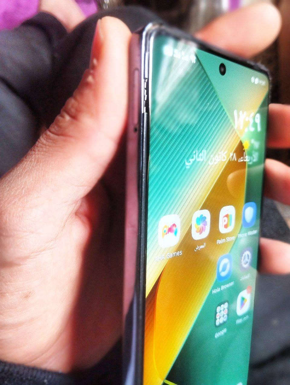 TCNO POVA 6 pro 5G
جهاز كلش نضيف فقط وكع مني و وكعت قطعه من الإطار مثل ما موضح بل صوره.  ذاكره 256 عشوائيه 24.  بطاريه 6000.  شحن سريع 70واط تنسه الشحن. . بوبجي 90 فريم سلس شاشه120هرتز  جدا  السعر 185 مكاني بغداد ابو غريب 
*********** واتساب او اتصال. فقط جهاز
