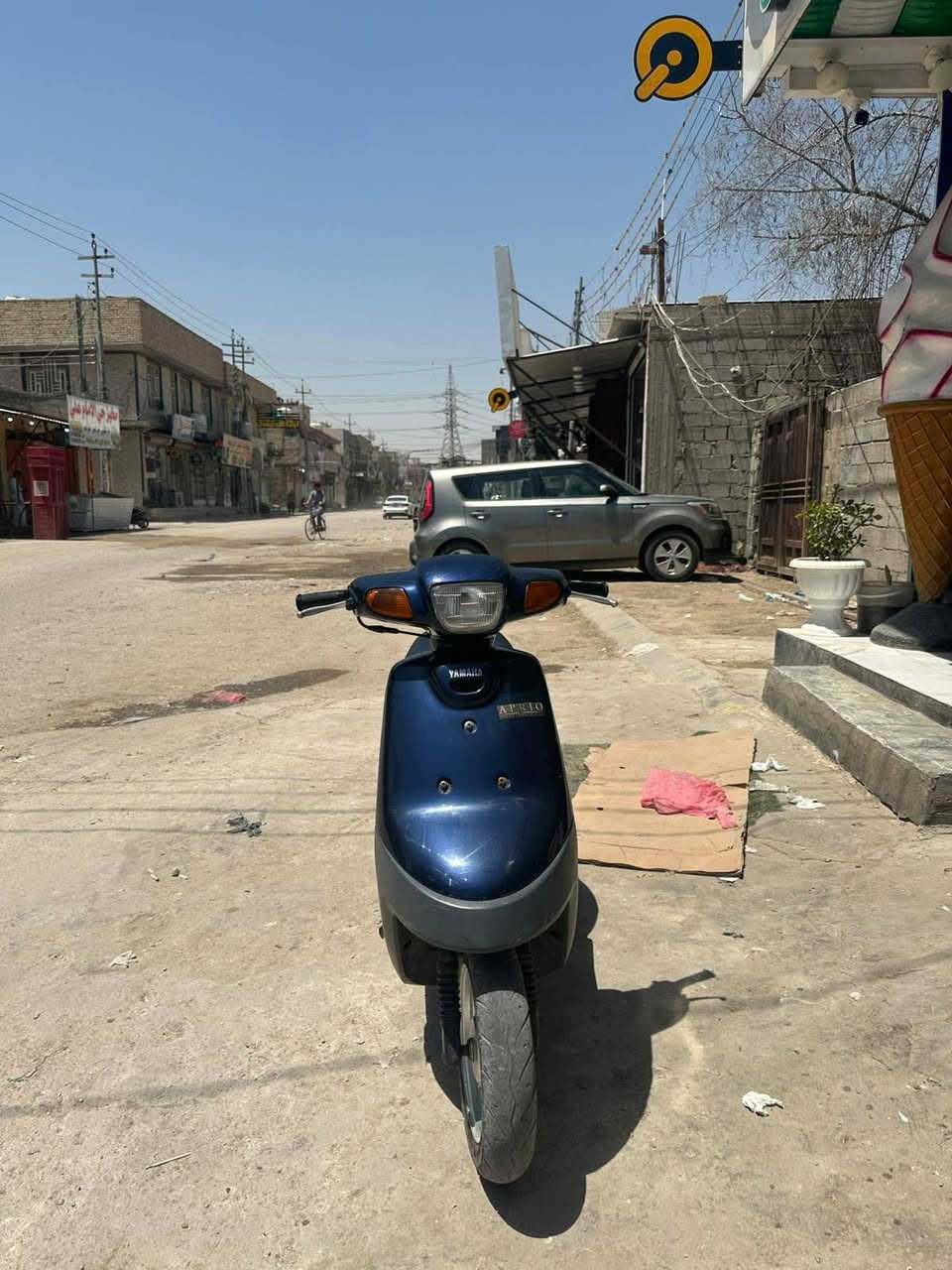 دراجه بطه موديل 99 حاويه سعر 650 بيكم كلاسيك سعر 325 كهربائيات كامله شرط الفحص العنوان كربلاء ***********
