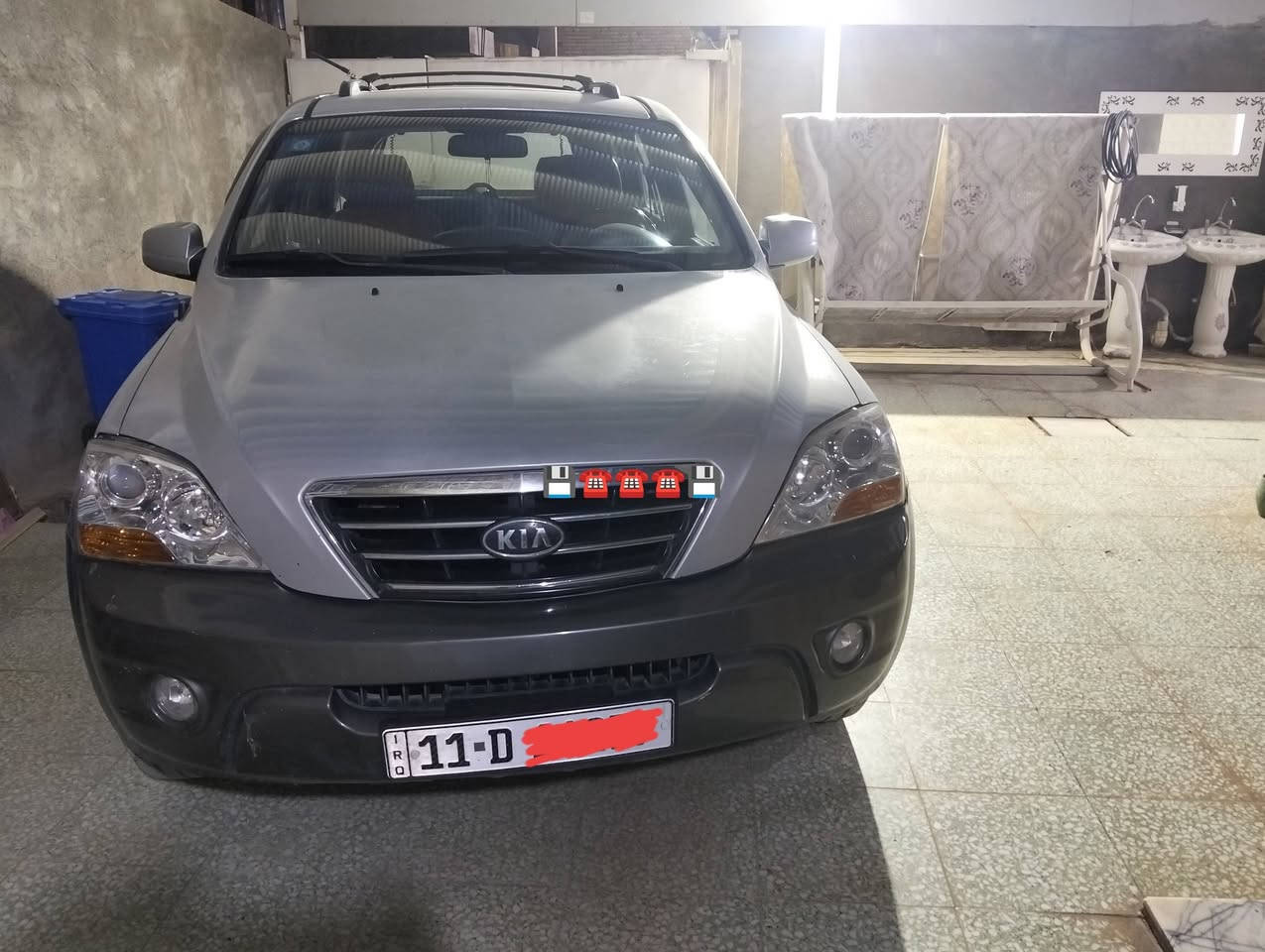 سورنتو 2007 خليجي رقم بغداد مشروع وطني فول مواصفات 
كشن جلد كهربائي 
سلايد روف 
تحكم ستيرن جهتين 
وبعد هواي شغلات
السعر 100قفل 
للتواصل 
***********
المكان ذي قار الشطرة
