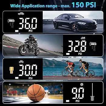 منفاخ إطارات لاسلكي، شحن ضاغط هواء بقوة 150 رطل لكل بوصة مربعة، وبطارية 6000 مللي أمبير، يعمل بجهد 12 فولت تيار مستمر، مضخة دراجات كهربائية قابلة لإعادة الشحن، مزودة بشاشة LED رقمية وإضاءة طوارئ للسيارات والدراجات النارية والهوائية. موضح توصيل بغداد ومحافظات


**إذا كنت صاحب هذا الإعلان وتريد حذفه لأي سبب، رجاءا أرسل رسالة إلى الدعم الفني**