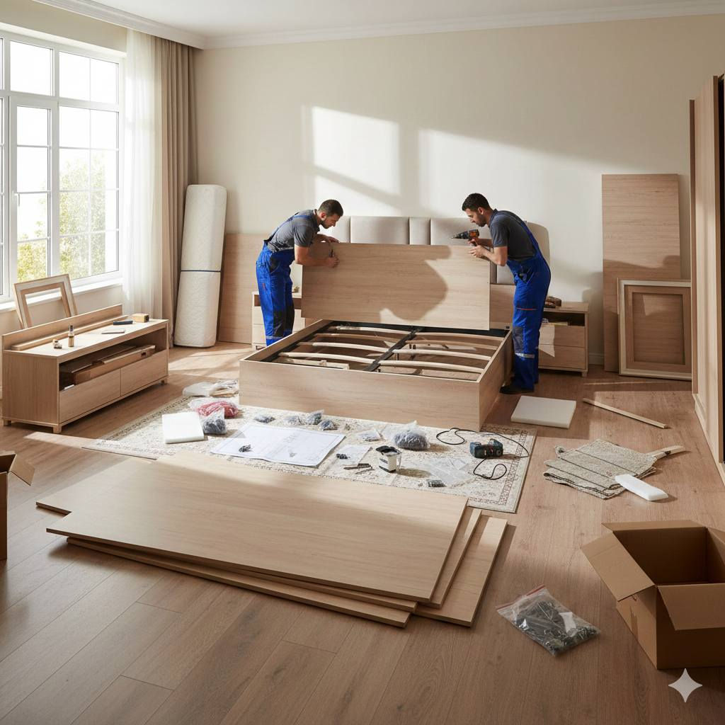 السلام عليكم ورحمة الله وبركاته.. 🌸
​لأهالينا في موصلنا الحبيبة.. هل تبحث عن الأمان والدقة في نقل أثاثك؟ 🏠🔨
​يعلن كادرنا المختص عن توفر خدمات فك، نقل، وشد غرف النوم والمطابخ الخشبية (الحديثة والكلاسيك) بأعلى مستويات الاحترافية.
​لماذا تختار كادرنا؟
​✅ خبرة طويلة: تعامل احترافي مع كافة أنواع المطابخ وغرف النوم التركية والمحلية.
​✅ بدون أضرار: نضمن لك سلامة كل قطعة "بدون خراب أو خدش" بفضل استخدامنا لأحدث العِدد والأدوات.
​✅ دقة بالمواعيد: سرعة في التنفيذ وإتقان في العمل.
​✅ كادر أمين: نعمل بصدق وأمانة لراحة بالكم.
​🚚 نحن بخدمتكم في كافة أنحاء الموصل.
​للإستفسار أو الحجز، يرجى الاتصال بنا على الرقم:***********
#موصل #كادر_مضمون #صدق
