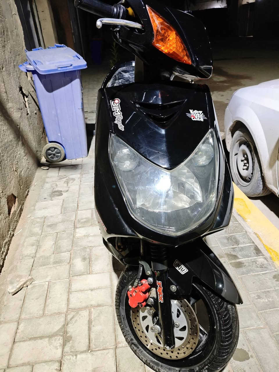 سلام عليكم
اللهم صلي على محمد وال محمد 
وينهم جناية الياباني سكنس فحل ياباني نوزل خطين  قبق بانزين  نفخ حلوة ومرتبة والسكنس معروفة بقوتهة وجدترتهة بالشارع 
العنوان : كربلاء المقدسة حي النقيب قرب فندق القريشي 
السعر 900الف قابل للتفاوض
للتواصل واتساب او اتصال 
***********
‏
‬‏
