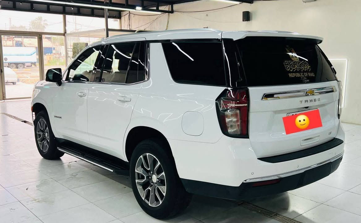 🚙تاهو 2023 – LT / White
رقم أربيل وكالة 
• محرك 5.3 V8 – 355 HP
• 10‑Speed Automatic
• 4WD Auto
• 8 Seats
• شاشة – حساسات – كاميرا خلفية
• LED – جنوط 18
• تشغيل بصمة – باب خلفي كهربائي
• تبريد ثلاثي المناطق
• Full PPF Protection

🔧 تفاصيل الضرر:
كان فقط قلع الجاملوغ جهة السايق، وبعد دخولها للورشة رجعوها كاملة.
وبالفحص ظهر برغي مفتوح وتم شده فقط—ولا أي ضرر إنشائي.
والسونار أمامكم للتأكيد.
اكتب تم بتعليق يجيك السعر 
سيارة جاهزة ونظيفة…
العنوان/الديوانية المركز 
رقم واتساب فقط(***********)
