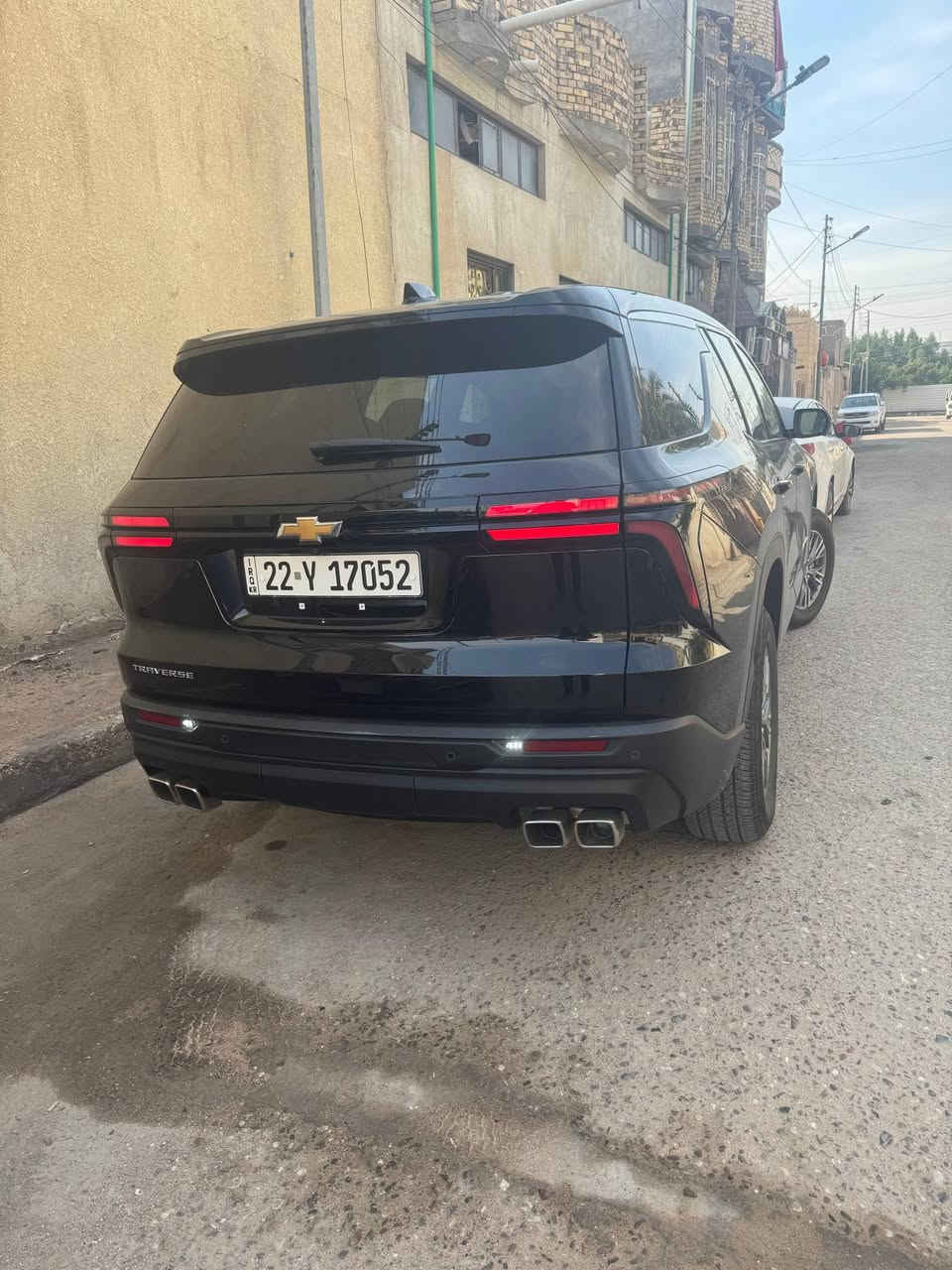 سلام عليكم ترافرس موديل 2024 رقم أربيل بشرط التحويل او الوكاله ماشيه 26 KM وليس مايل سياره مغلفه PPF ظمان ٧ سنوات سعر 320 مكلف بنشر للاستفسار الاتصال على الرقم ***********
