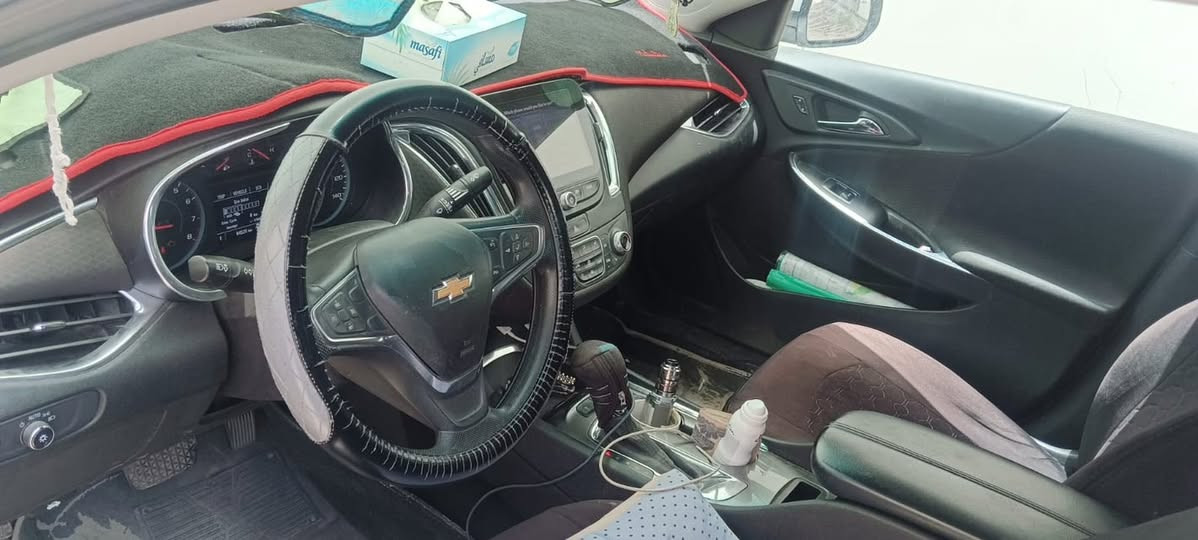ماليبو موديل 2019 كلين تايتل
ماشيه 160 الف كيلو 
بيها كوبون بنزين 
سيارة تخم تاير وبطاريه كلها جديدة ادامه كامله 
ورقه الفحص موجوده تفاصيل كامل 
السعر 97 وبيها مجال للطيبين 
واتساب ***********
مامتواجد بلفيس

