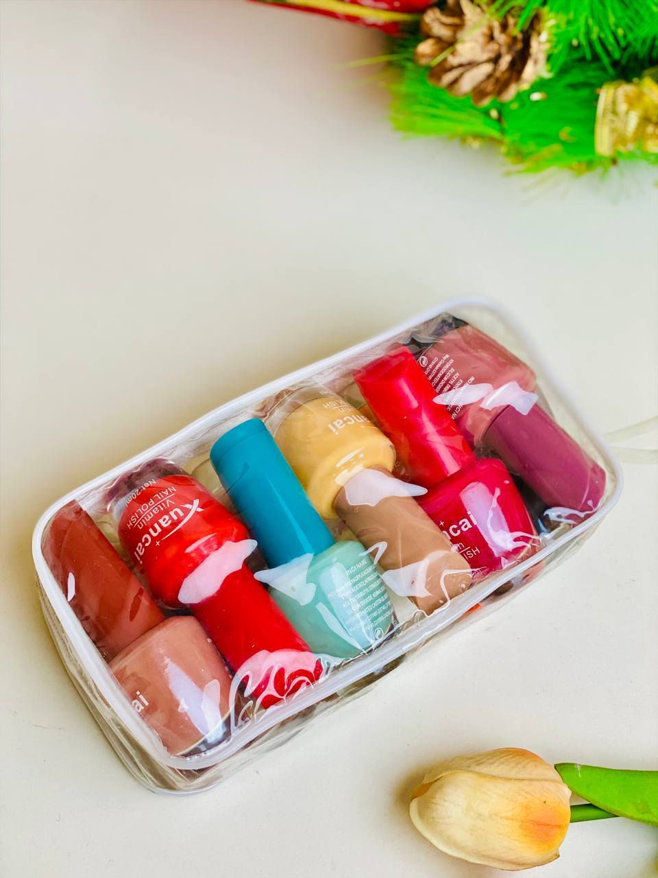 سيت طلاء اظافر💅🏻🌸
الونه نازكة تجنن ♥️♥️
🌸 جنطة سيت صبغ اضافر تحتوي  على 12 قطع تجنن الوان راقية بيهن ومات

🌸 للي تبحث عن الاناقه والجمال لاظافرها وفرنا لكم سيت صبغ اضافر كيوت اصلي 💕
🌸 طلاء ومقوي بنفس الوقت
خلال ثواني يجف ميتخدش ويدوم مدة طويلة 🤍 

🌸 الوانه رهيبه تجنن 🧡💛
يحتوي على 12 الوان مختلفة
حجم العلبة الواحدة 20ml


**إذا كنت صاحب هذا الإعلان وتريد حذفه لأي سبب، رجاءا أرسل رسالة إلى الدعم الفني**