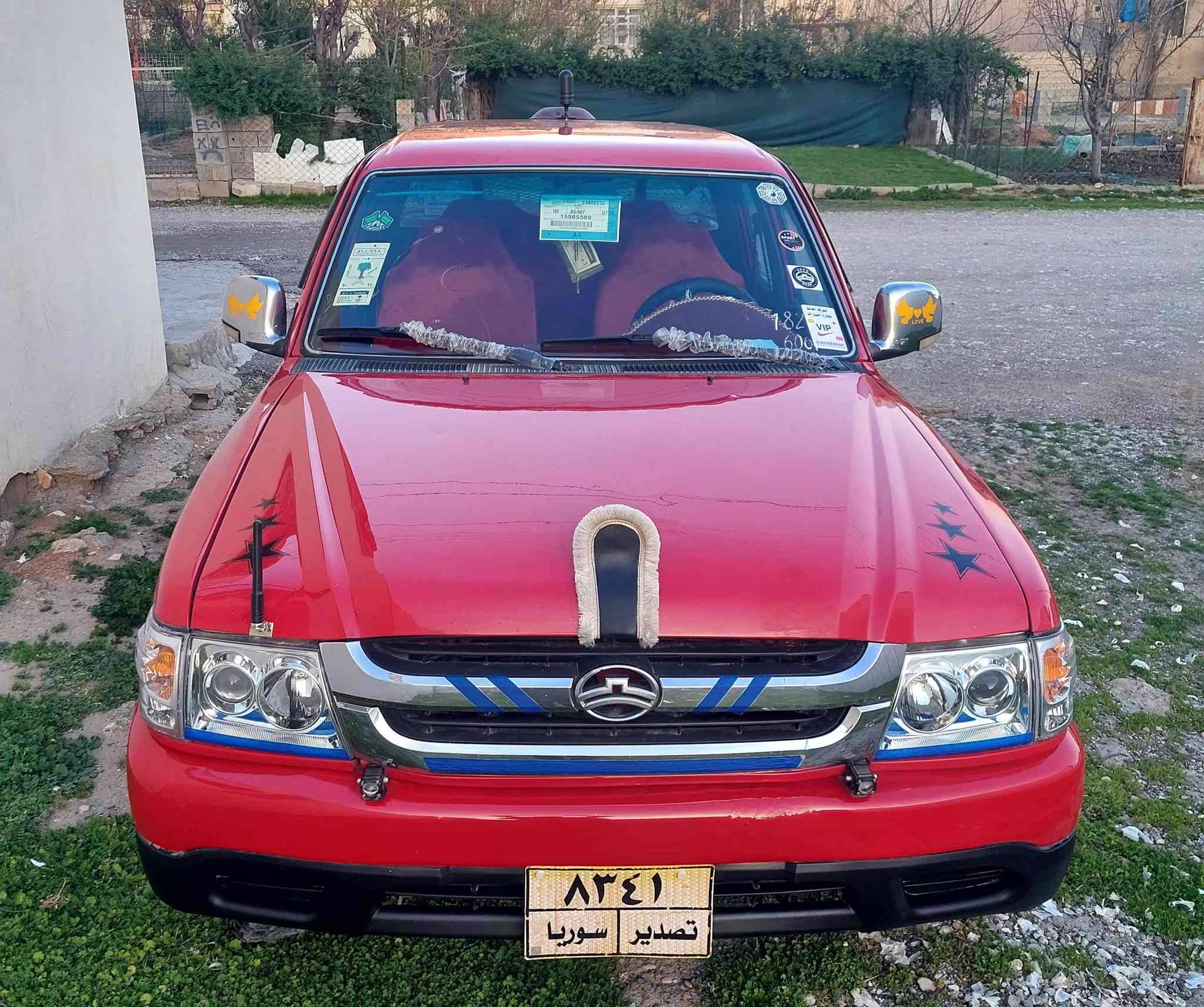 پیکاب دێر 2009 نموونە لە جوانێ و خاوێنی   مەکینە بەخ و  بێ دەعم و بێ سبۆغ و بێ لێدران  ناو سوور و داخیلی نموونە جام کارەبایی  و قفل مەرکەزی و گێڕ و مەکینە و ئەکسل و مەنەفێست بە شەرتە مەنەفێست ئەسڵە   کارەبایی مەزبووتە   و هەموو گێچەکانی ئیش دەکات چوارجام کارەبایی  چوار تایەی جەبەلەی لە ژێرە و ماڵی دۆستە            سعری 55گەڵاو مەجالێکی کەم
ناونیشان : ڕانیە
ژ.مۆبای ***********
ژ.مۆبایل ***********
