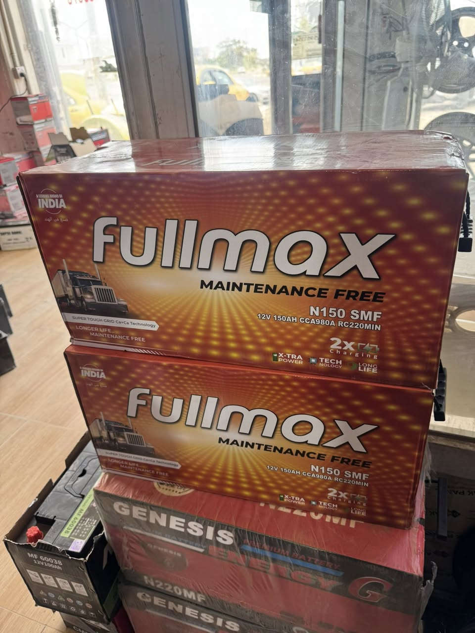 بطاريات Full max الهندي
ضمان سنة حقيقي
الاستفسار ***********
***********
