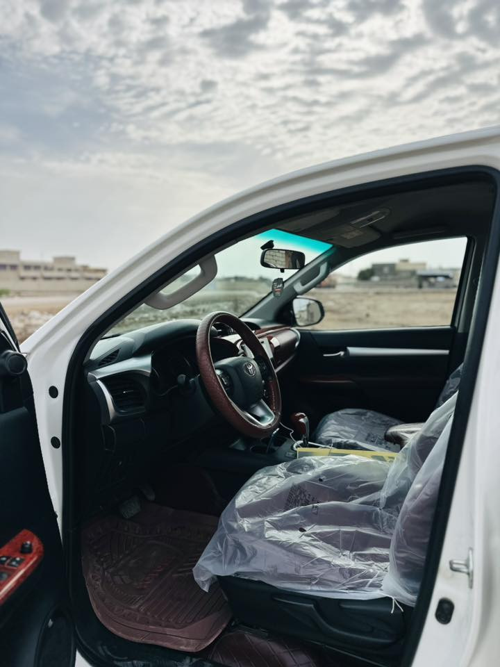 تيوتا هايلوكس فور ويل 2018سياره جديدة مكفولة كفالة عامة كويتية باب اول تخم تاير جديد رقم بغداد دولي الجديد بسمي تريد تحويل تريد وكالة السعر 255وبيه مجال للشراي استفسار اتصال 📞 
***********
***********
