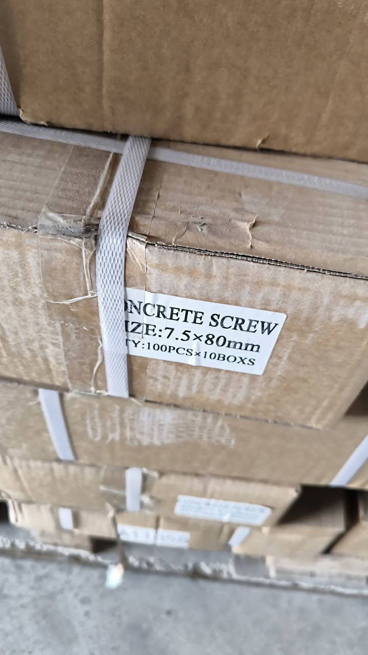 متوفر افضل انواع برغي التركيب بقياسات مختلفه
10 سم
8 سم
6 سم
للطلب جملة يرجى التواصل معنا عبر واتساب 
0773 063 3880
