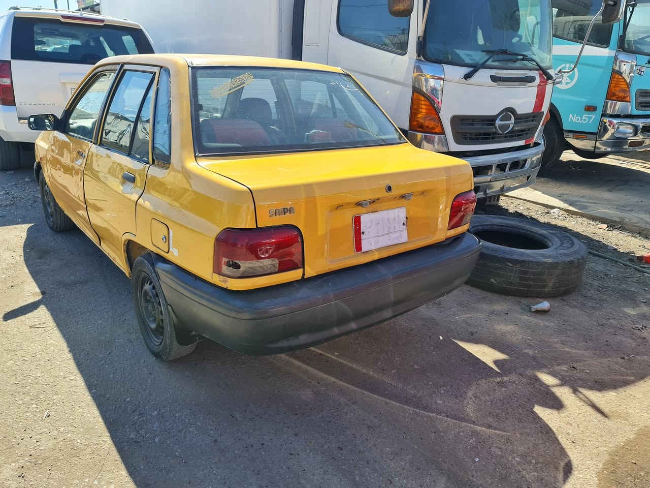 السلام عليكم
سايبه ٢٠١٤ سنويه منتهيه ب ٢٠٢٢ 
السعر ١٨ وبيها مجال كشرها نضيف كير مكينه حداديه جديده العنوان البصره منطقه بني سكين قرب جسر الكزيزه 
 ***********
