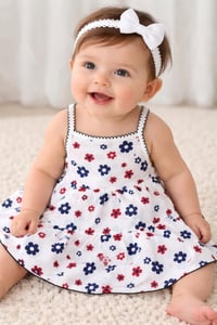 فستان بناتي • ضد التحسس • لحد سنة